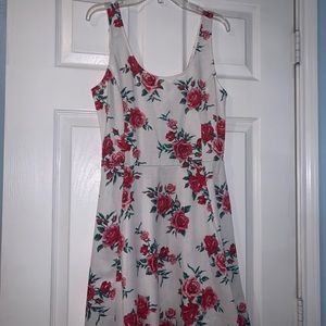 White floral H&M Dress